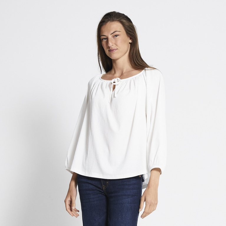 Top "Ava" Off white